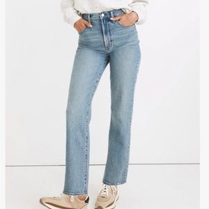 Madewell- The Perfect Vintage Straight-Leg Jeans - Size: 28